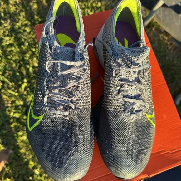 Nike Air Zoom Alphafly NEXT% Grey Blue Running Shoes Mens Size 11 FD8311-001 - Picture 6 of 14